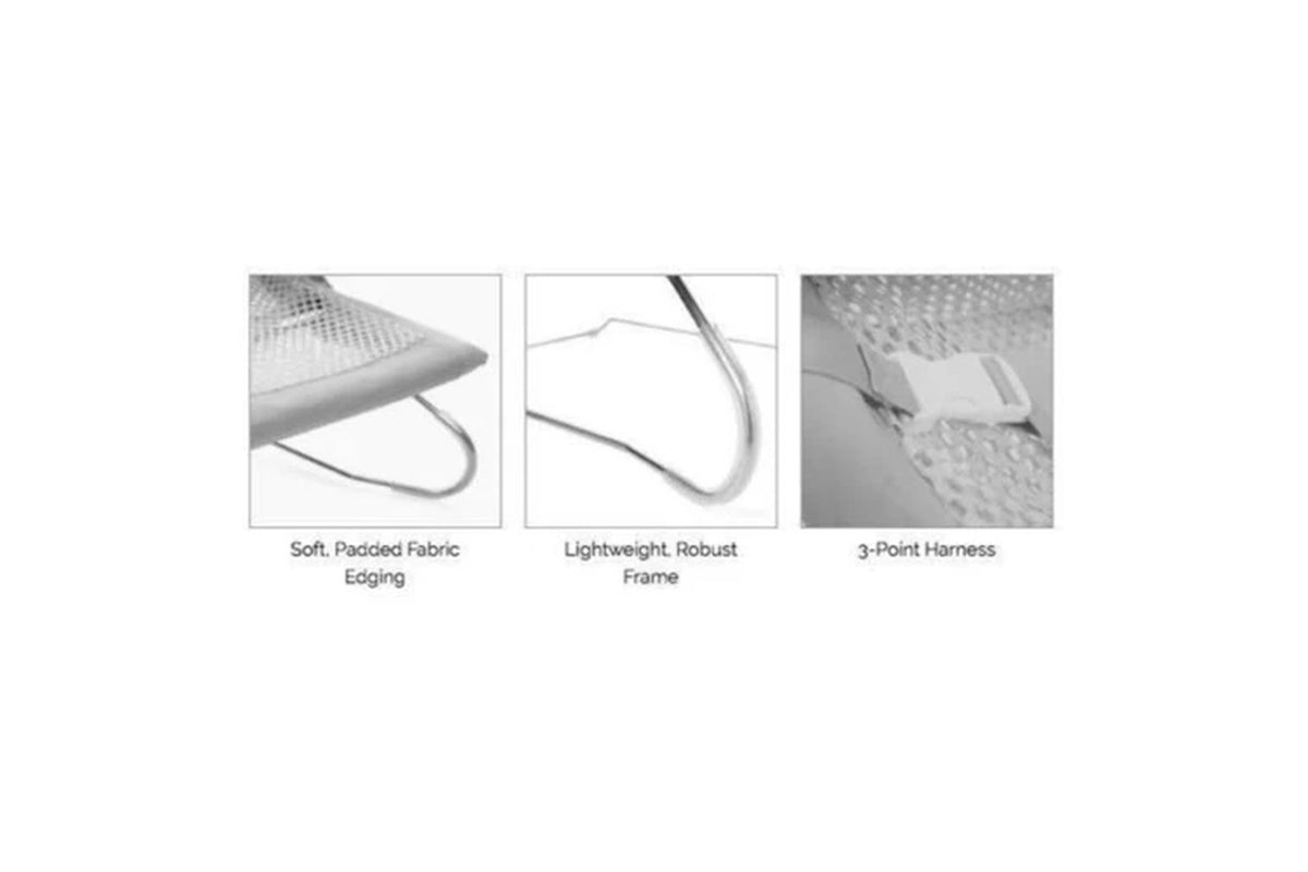 VeeBee Serenity Rocking Baby Bouncer Navy