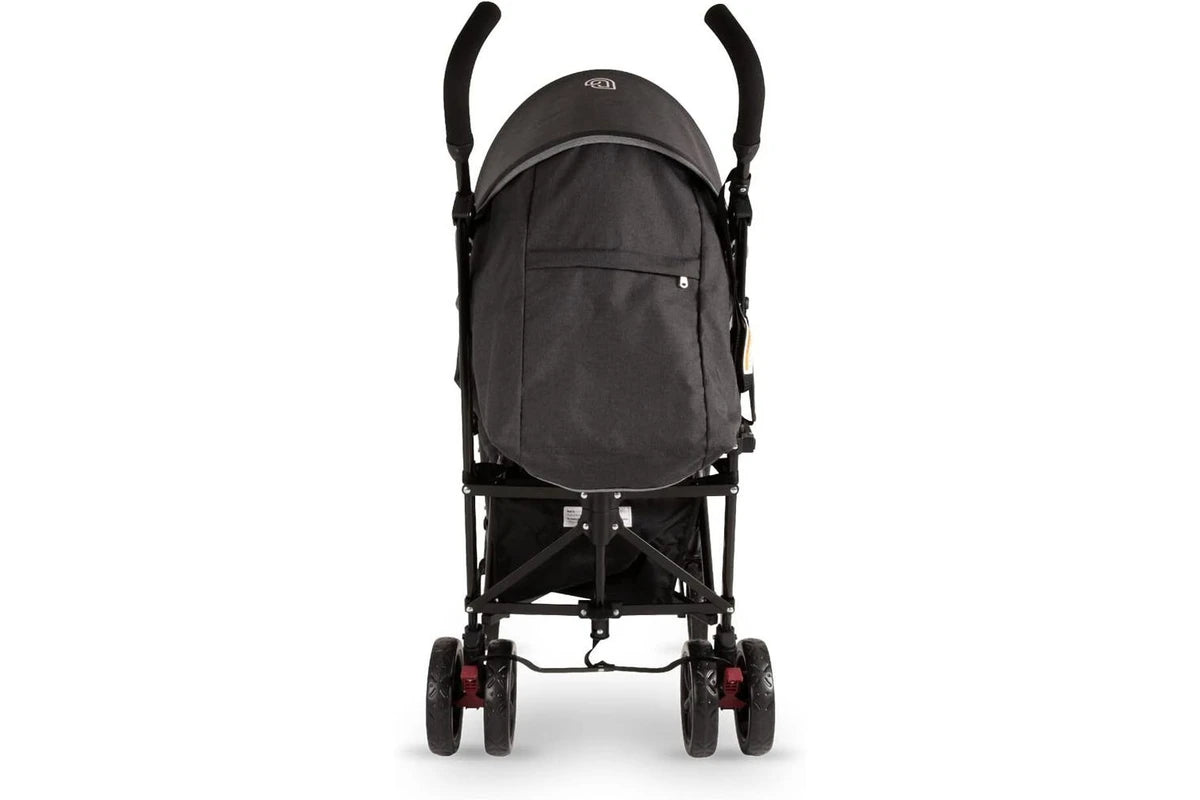 Betti Deluxe Baby Infant Granny Lightweight Folding Travel Stroller Pram (Black)
