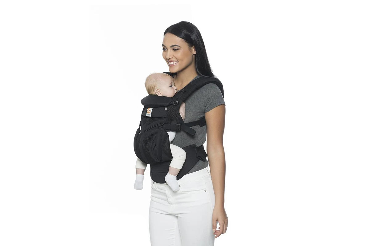 Ergobaby Omni 360 Cool Air Mesh Baby Carrier (Onyx Black)
