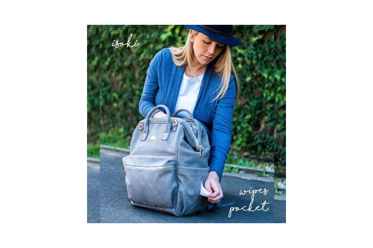 Isoki Byron Backpack (Stone)