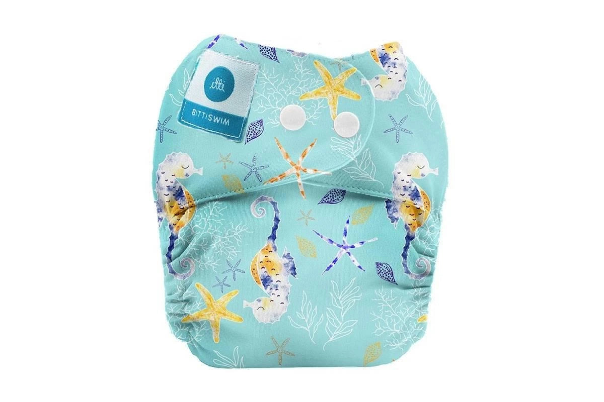 Itti Bitti Swim Nappy Seahorse Small/Medium/Large