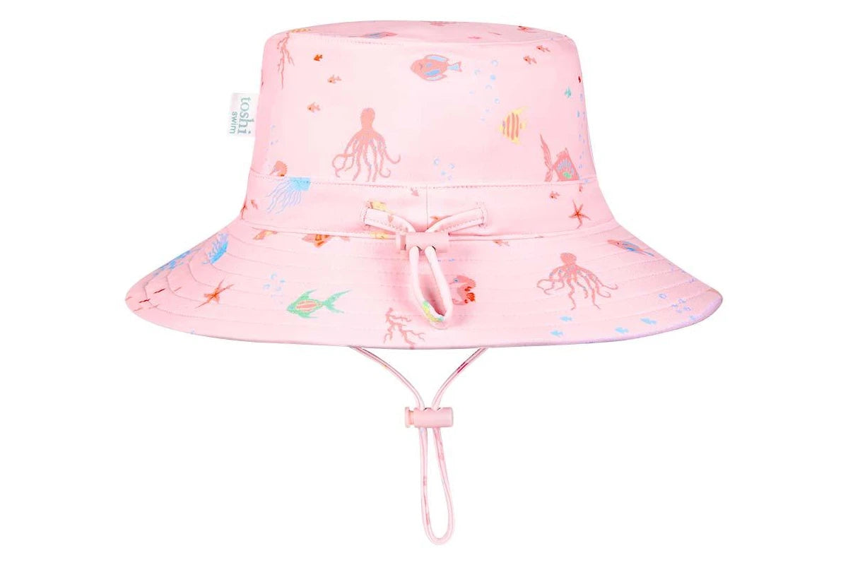 Toshi Swim Baby Sun Hat Classic Coral XS