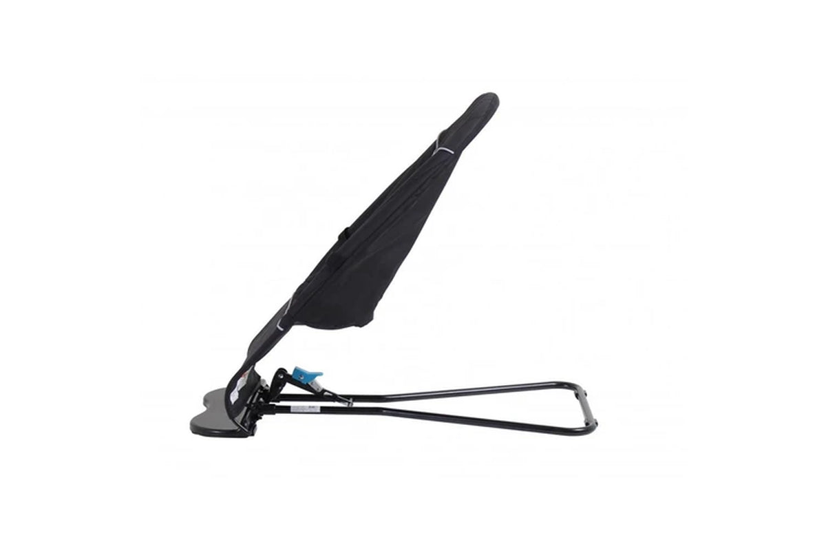 Vee Bee Baby Minder Classic Cushioned Rocker Bouncer for Infant Seat Chair Black