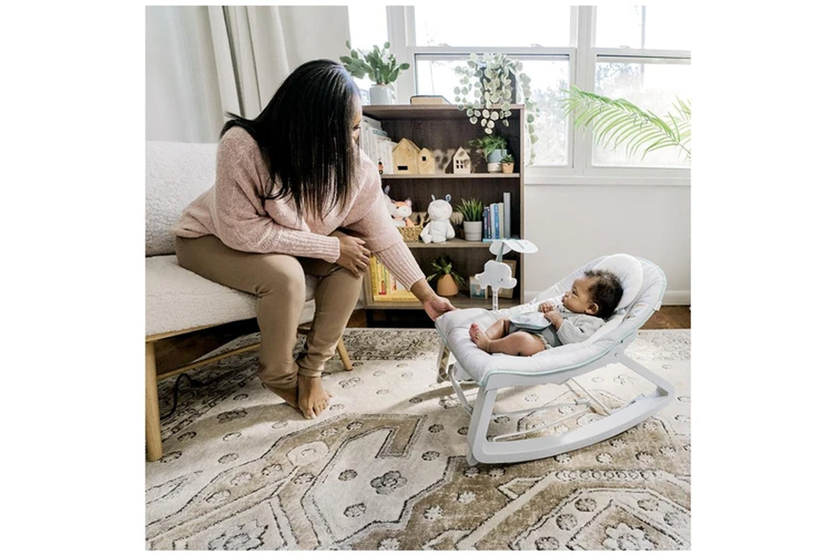Ingenuity Keep Cozy 3-in-1 65cm Baby Grow w/ Me Bounce/Rocker Seat 0m+ Weaver