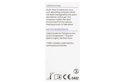 12pc Multi-Mam Compresses Gel Treatment For Sore Nipples Cooling Soothing