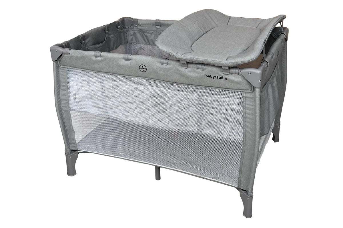 Baby Studio 2 in 1 Portacot with Bassinet and Changer