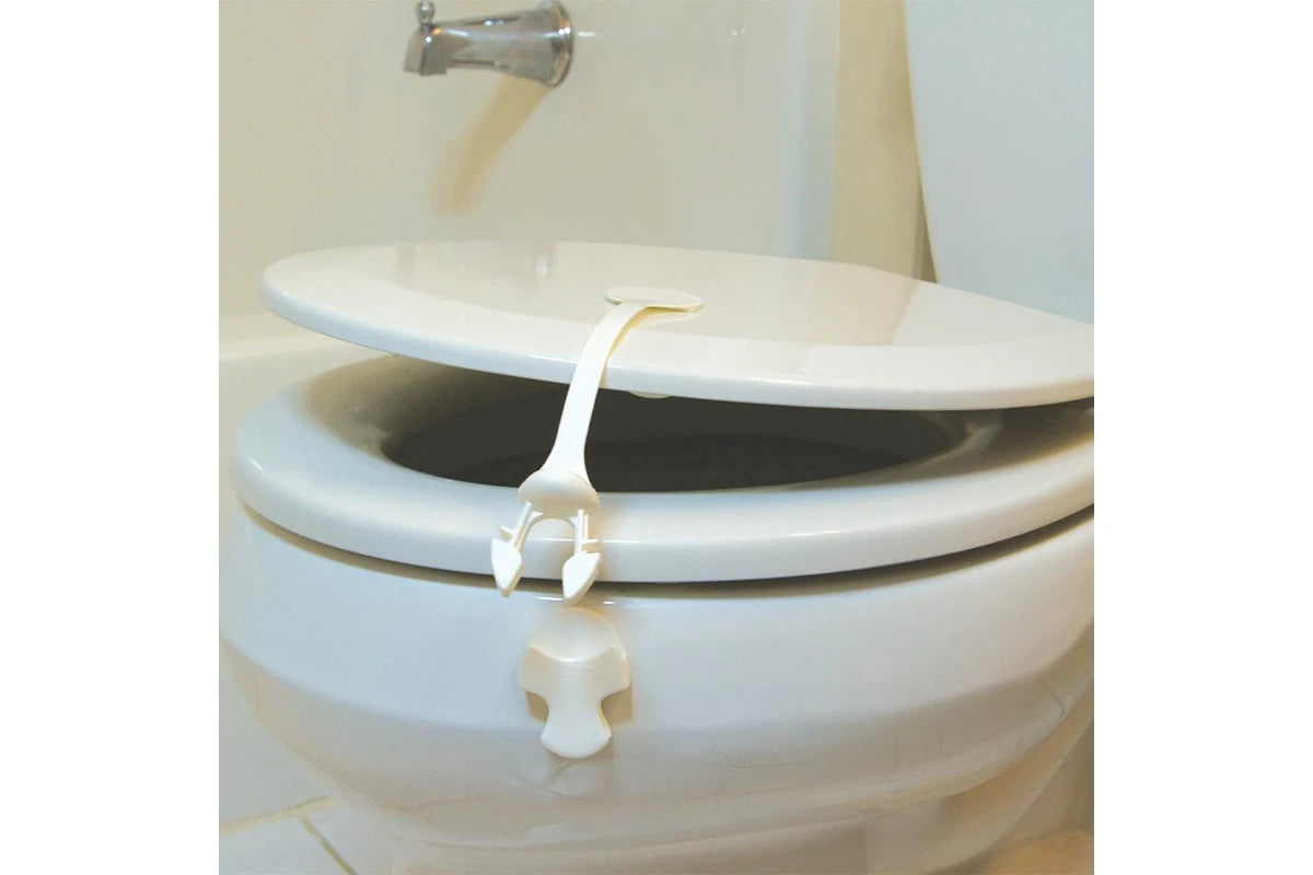 2x Dreambaby Bathroom Safety Baby/Toddler/Child Toilet Latch/Lock (White Adhesive)