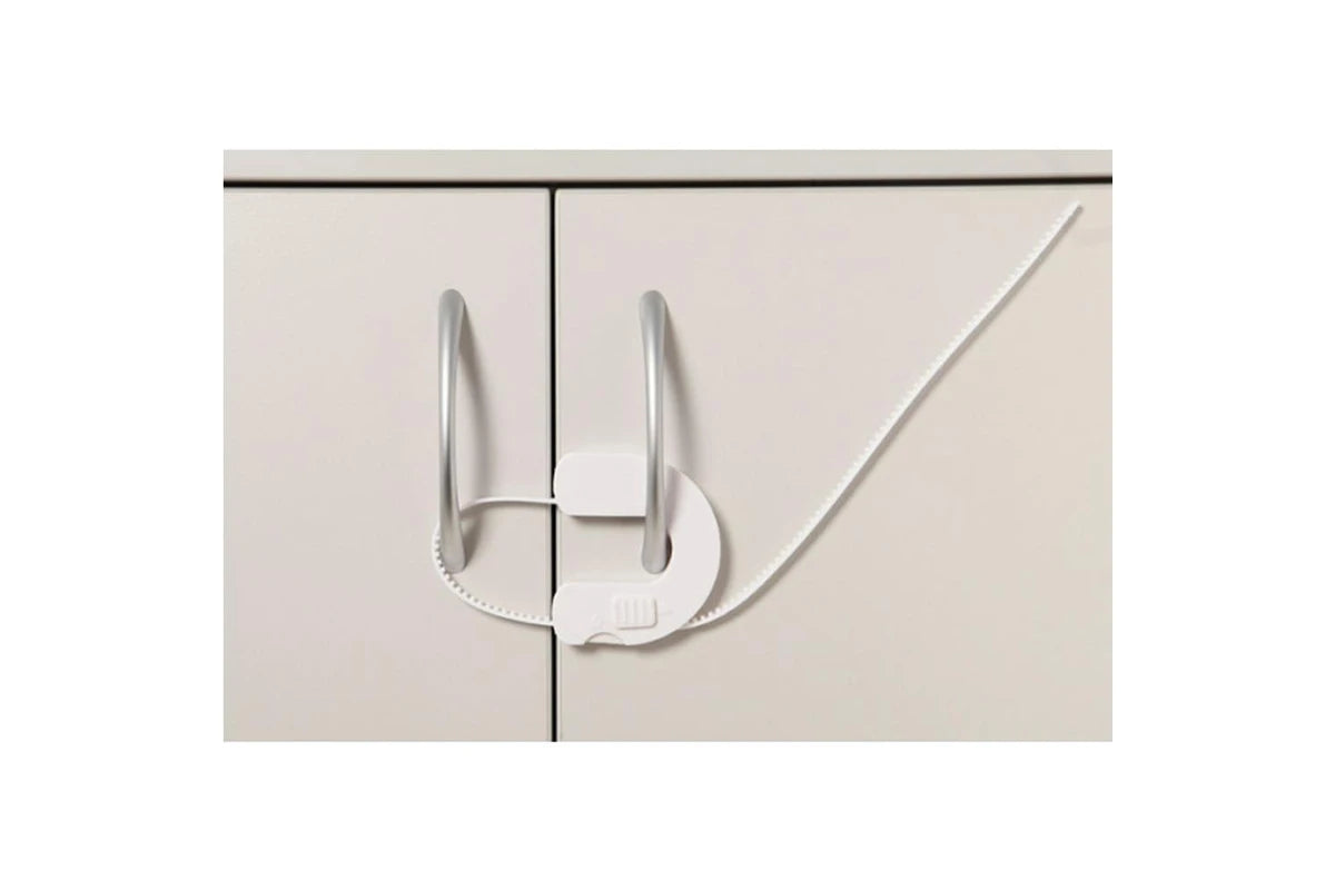 3x Dreambaby Safety/Protection Flexible Loop Lock/Latch For Cabinet/Cupboards