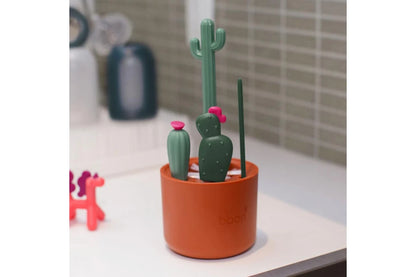 4pc Boon 24cm Cacti Brushes Feeding Baby Nipple Bottle Cleaning Brush Set (Green)
