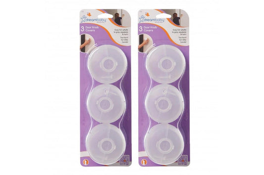 6x Dreambaby Toddler/Child Protection/ Safety Latch/Lock Covers Door Knobs