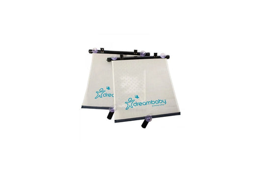 Adjustable Car Window Shade Roll-Up, 2 Piece