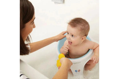 Angelcare Baby Infant Newborn Bathing Safety Support Ring Seat Chair (Light Aqua)