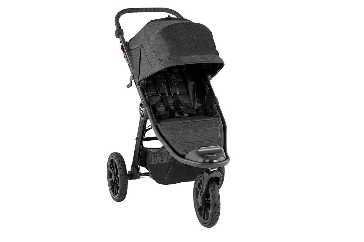 Baby Jogger City Elite 2 Opulent Black All Terrain Folding Travel Stroller