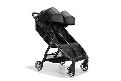 Baby Jogger City Tour 2 Double Pitch Baby Compact Travel Stroller Pram (Black)