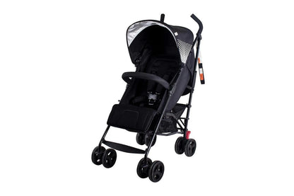Bebe Care Mira DLX Black Newborn Baby Pram / Toddler Stroller - Max Load 20kg