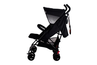 Bebe Care Mira DLX Black Newborn Baby Pram / Toddler Stroller - Max Load 20kg