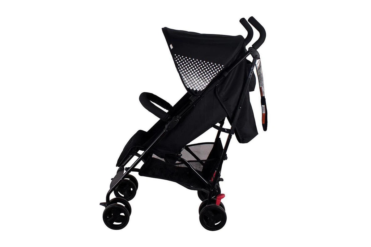 Bebe Care Mira DLX Black Newborn Baby Pram / Toddler Stroller - Max Load 20kg