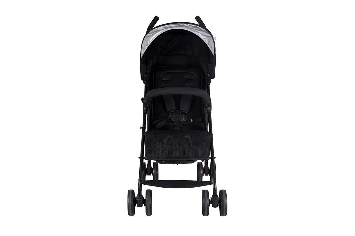 Bebe Care Mira DLX Black Newborn Baby Pram / Toddler Stroller - Max Load 20kg