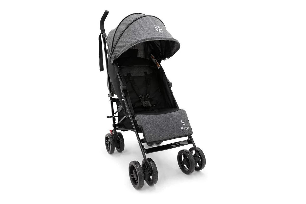 Betti Baby/Infant Lightweight Folding Travel Stroller/Pram Gran (Charcoal Grey)