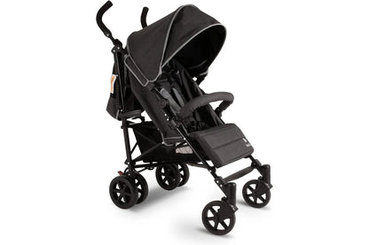 Betti Deluxe Baby Infant Granny Lightweight Folding Travel Stroller Pram (Black)