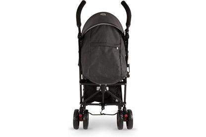 Betti Deluxe Baby Infant Granny Lightweight Folding Travel Stroller Pram (Black)