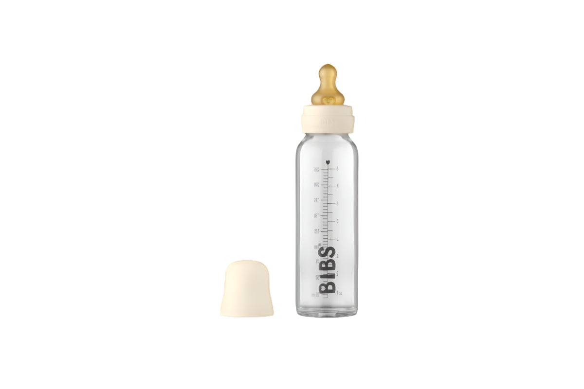 Bibs Glass Bottle 225ml (Ivory)