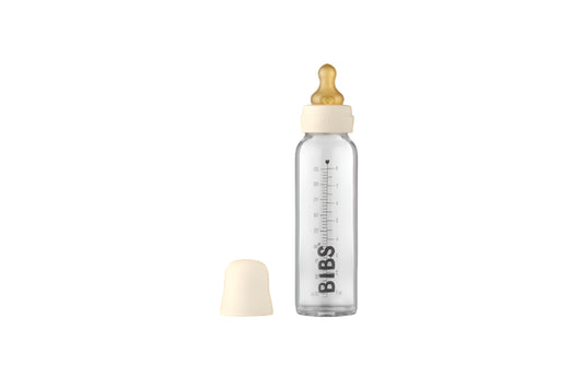 Bibs Glass Bottle 225ml (Ivory)
