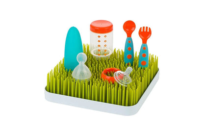 Boon Grass Countertop Drying Rack Holder Dryer for Infant Baby Bottle Utensils
