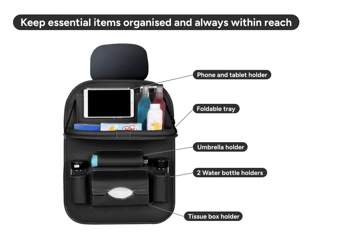 Car Back Seat Organiser Essentials For You