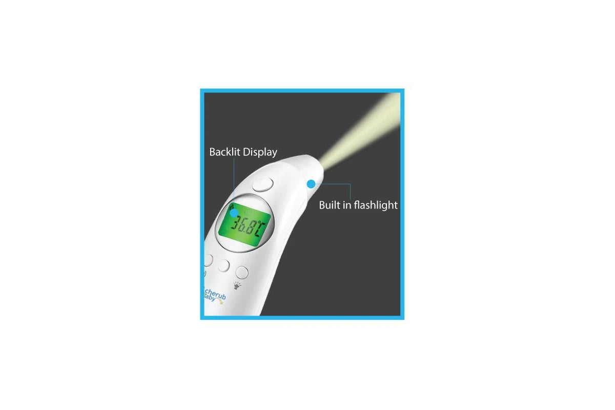 Cherub Baby 4 in 1 Infrared Digital Ear Forehead Thermometer