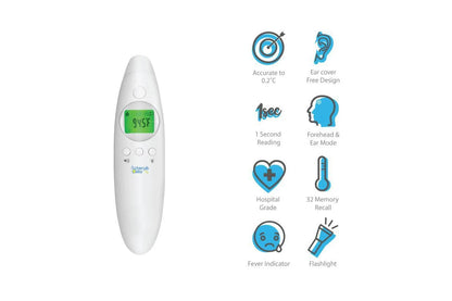 Cherub Baby 4 in 1 Infrared Digital Ear Forehead Thermometer