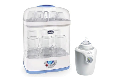 Chicco 3 in 1 Steam Steriliser & Bottle Warmer Package Deal