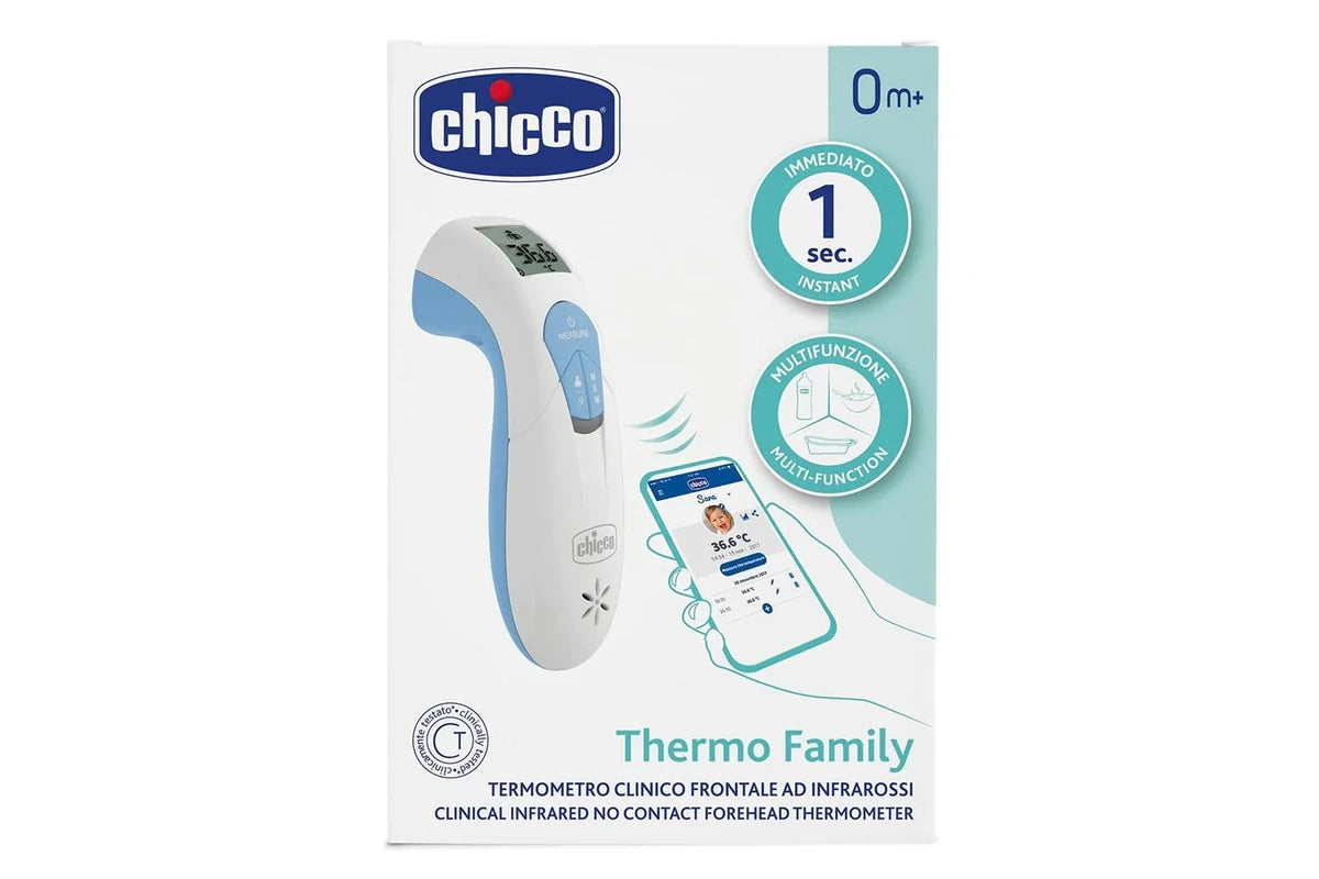 Chicco LED Electric No Contact Forehead Infrared Thermometer Thermo Family