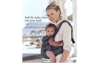 Ergonomic Baby Carrier Backpack Breathable Support Harmony (Silver Grey)