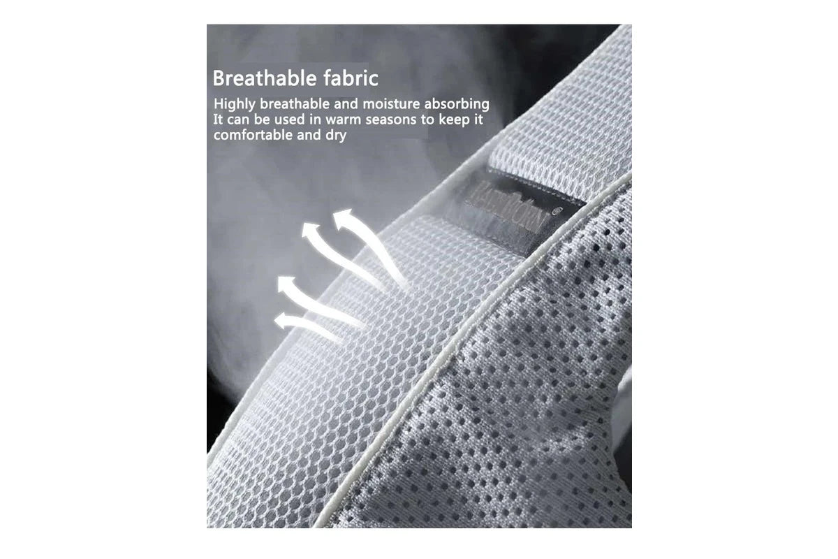 Ergonomic Baby Carrier Backpack Breathable Support Harmony (Silver Grey)