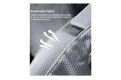 Ergonomic Baby Carrier Backpack Breathable Support Harmony (Silver Grey)