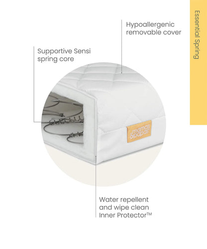 Mamas & Papas Essential Spring Cotbed Mattress
