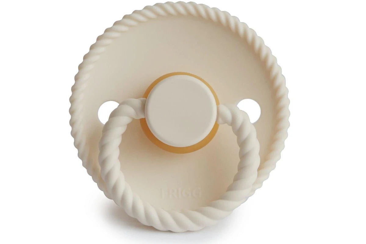 Frigg Baby's First Pacifier 4 Pack (Moonlight Sailing Cream) (0-6 months)