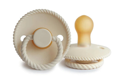 Frigg Baby's First Pacifier 4 Pack (Moonlight Sailing Cream) (0-6 months)