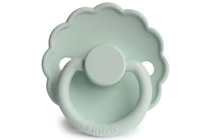 Frigg Daisy Silicone Pacifier 2 Pack (Sea Foam) (6-18 months)