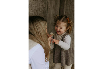 Frigg Little Viking Natural Rubber Latex Pacifier 2 Pack - Harald/Bjorn (6-18 months)