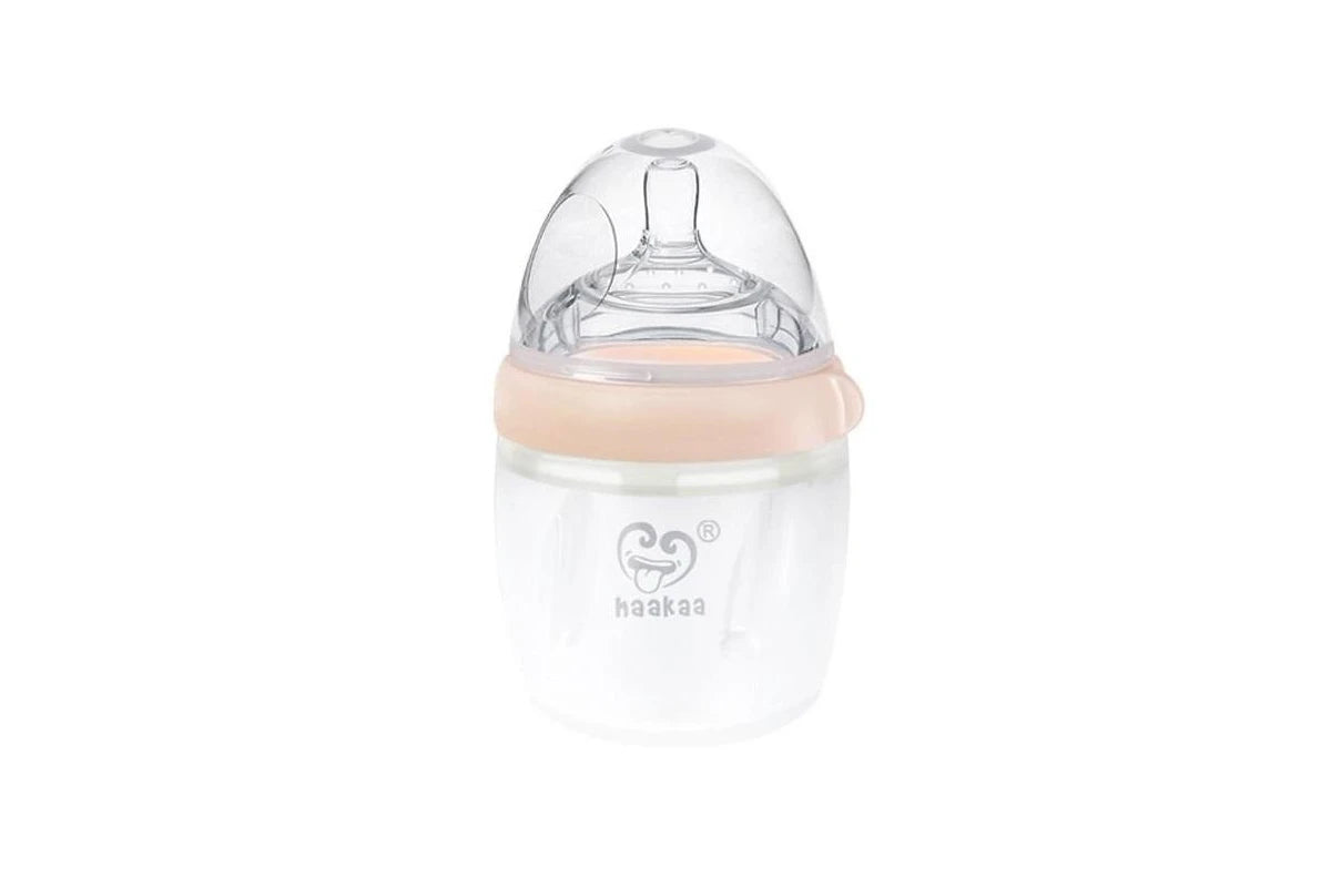 Haakaa Gen 3 Silicone Baby Bottle - 160ml (Peach)