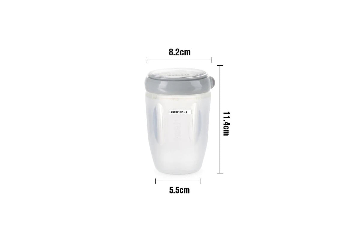 Haakaa Silicone Storage Container 250ml (Grey)