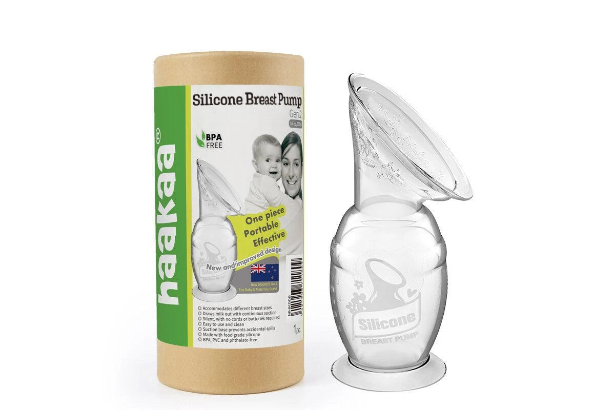 Haakaa Gen 2 Silicone Breast Pump with Suction Base - 150ml