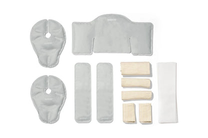 Haakaa Hot & Cold Reusable Compression Pad Set (Suva Grey)
