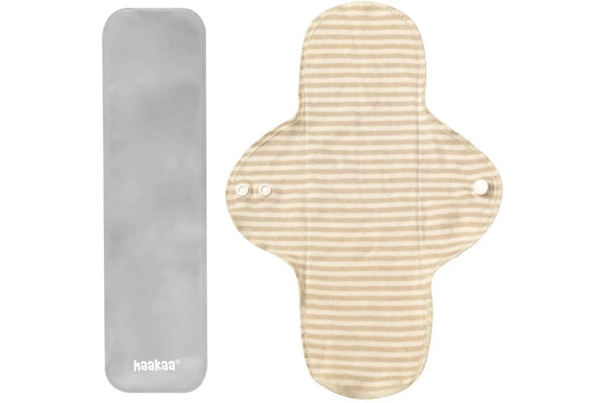 Haakaa Hot & Cold Reusable Compression Pad Set (Suva Grey)