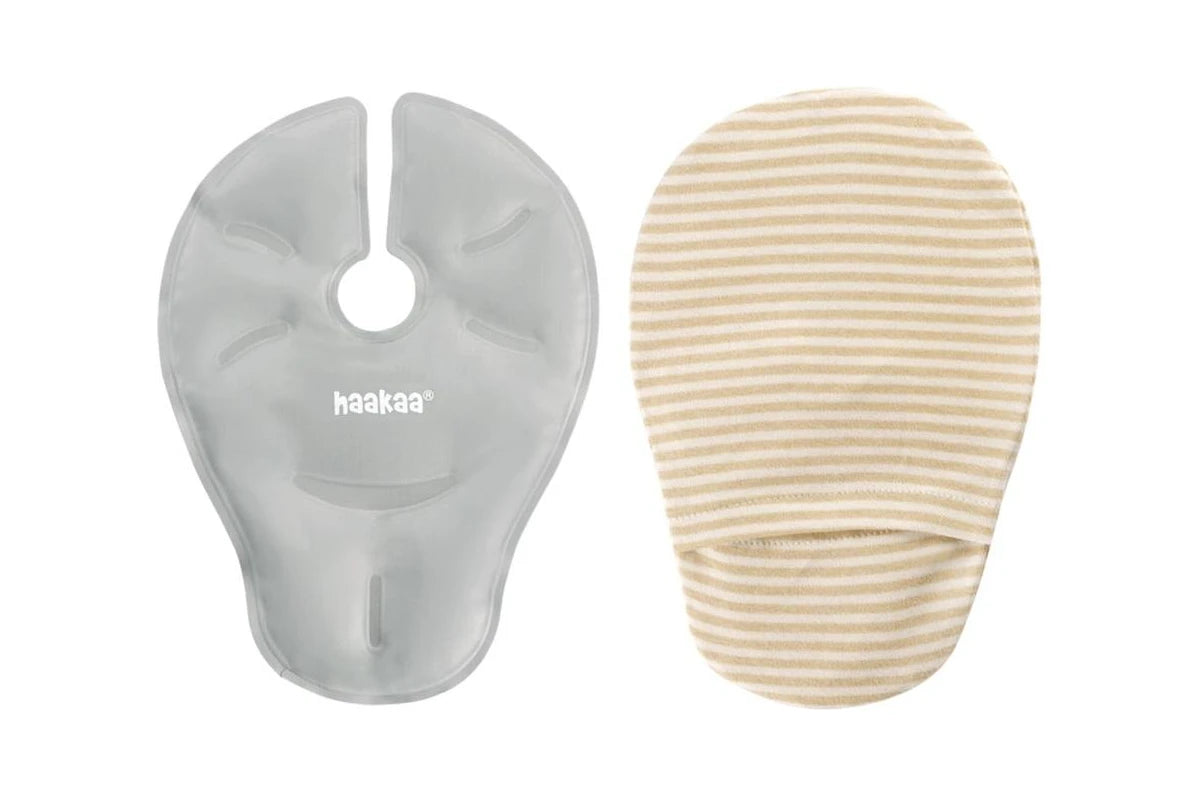 Haakaa Hot & Cold Reusable Compression Pad Set (Suva Grey)