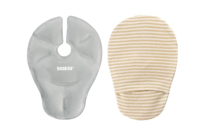 Haakaa Hot & Cold Reusable Compression Pad Set (Suva Grey)