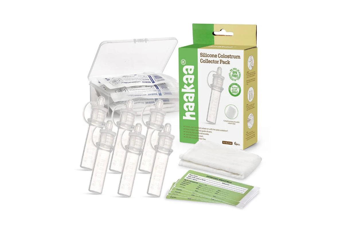 Haakaa Silicone Colostrum Collector Set Pre-Sterilised 6 Pack