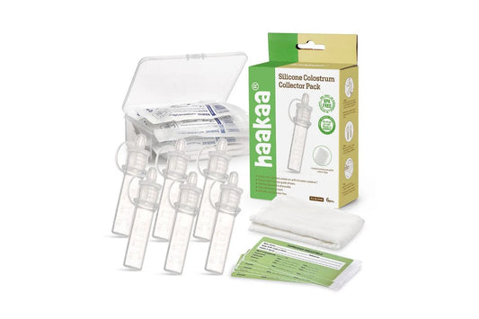 Haakaa Silicone Colostrum Collector Set Pre-Sterilised 6 Pack